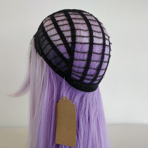 24" Light Purple Lavender with Black roots - Picture 6 of 6